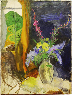 Анисфельд Борис Израилевич. Цветы у окна